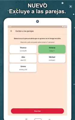 Amigo invisible Secret Santa android App screenshot 13