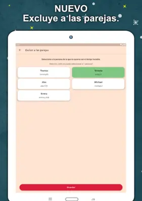 Amigo invisible Secret Santa android App screenshot 5